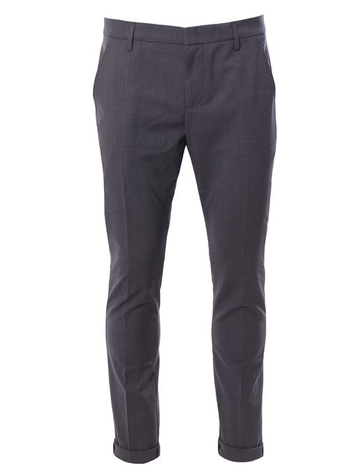 pantalone gaubert in tela di lana stretch DONDUP | UP235WS0111XXX903