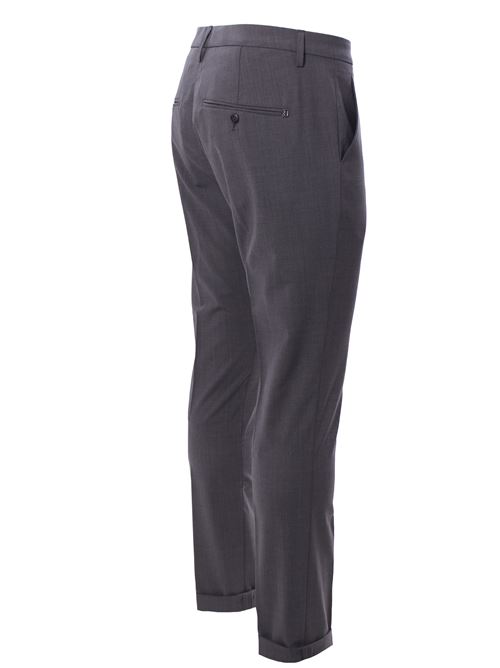 pantalone gaubert in tela di lana stretch DONDUP | UP235WS0111XXX903
