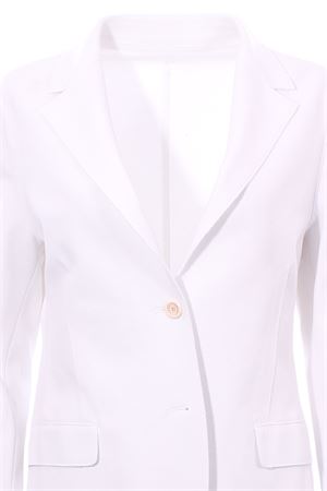 Giacca in piquet di cotone taglio vivo ELEVENTY | G80GIAF05TES0A16200