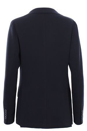 Giacca in piquet di cotone taglio vivo ELEVENTY | G80GIAF05TES0A16211