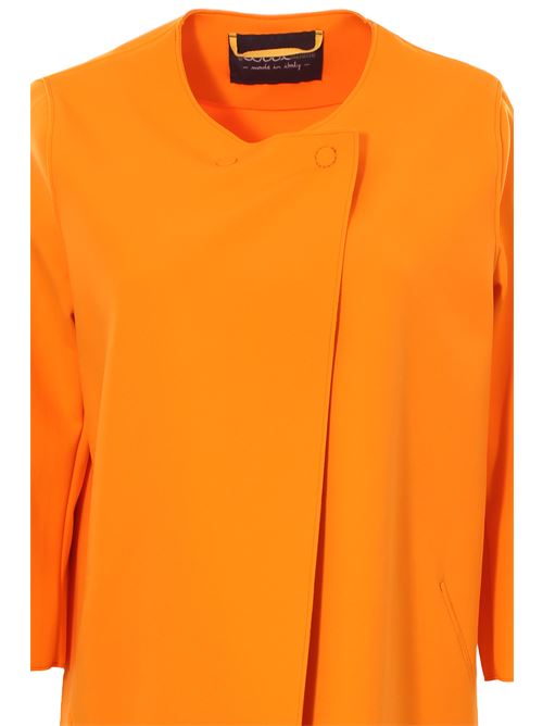 Giaccone in neoprene doppio petto con spacchi EWOOLUZIONE | MENTATC50230134C081