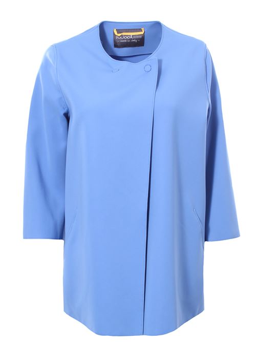 Giaccone in neoprene doppio petto con spacchi EWOOLUZIONE | MENTATC50230134C700