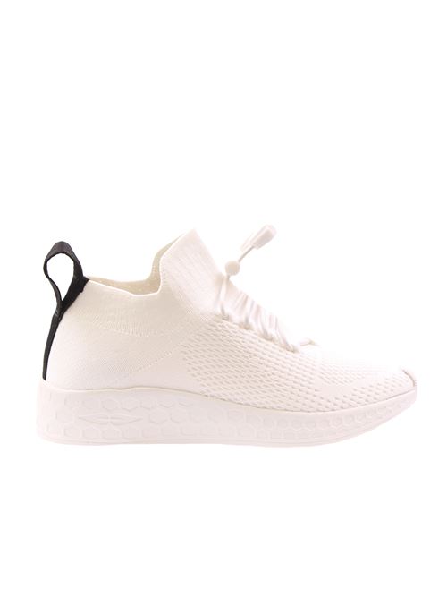 slip on in tela FESSURA | KID053/KNITWHITE