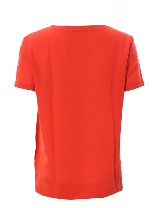 T-shirt in crepe de chine MALIPARMI | JM42123004430001