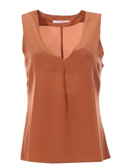 Canotta in crepe de chine MALIPARMI | JP10473004412031