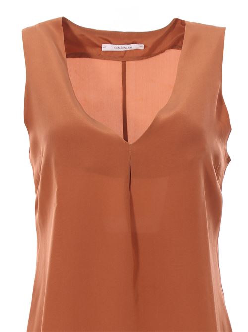 Canotta in crepe de chine MALIPARMI | JP10473004412031