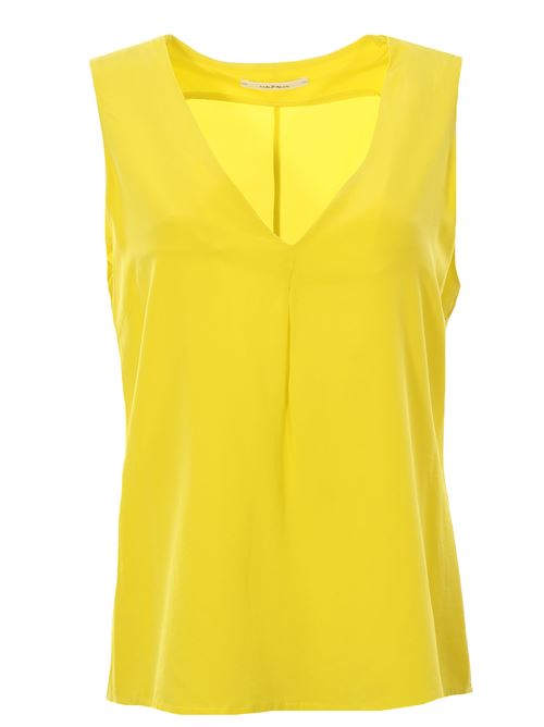 Canotta in crepe de chine MALIPARMI | JP10473004470005