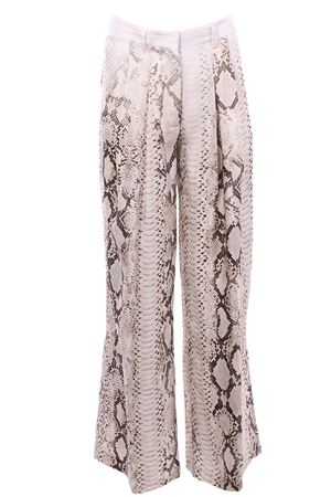Pantaloni in viscosa stampa animalier NUDE | 1103530523