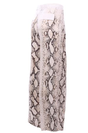 Pantaloni in viscosa stampa animalier NUDE | 1103530523