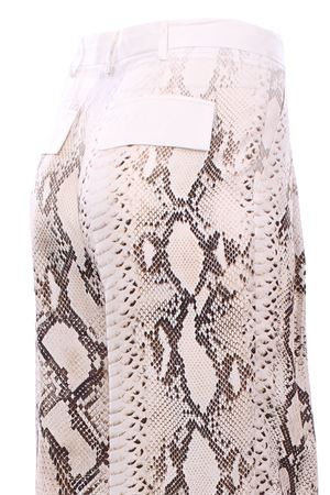 Pantaloni in viscosa stampa animalier NUDE | 1103530523