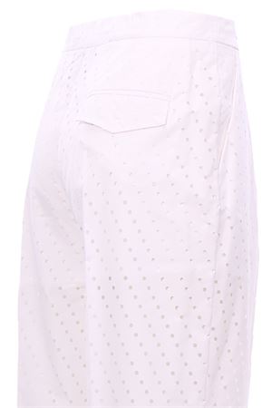 Pantalone in cotone perforato NUDE | 110357201