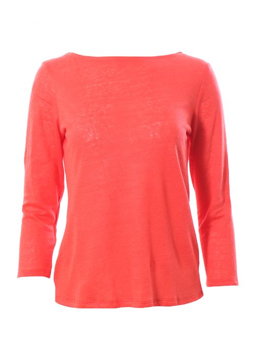 T-shirt in lino  PUROTATTO | SS230191301842
