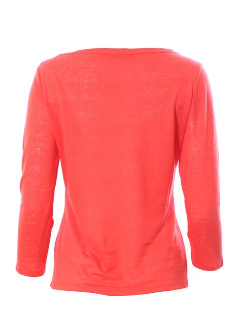 T-shirt in lino  PUROTATTO | SS230191301842