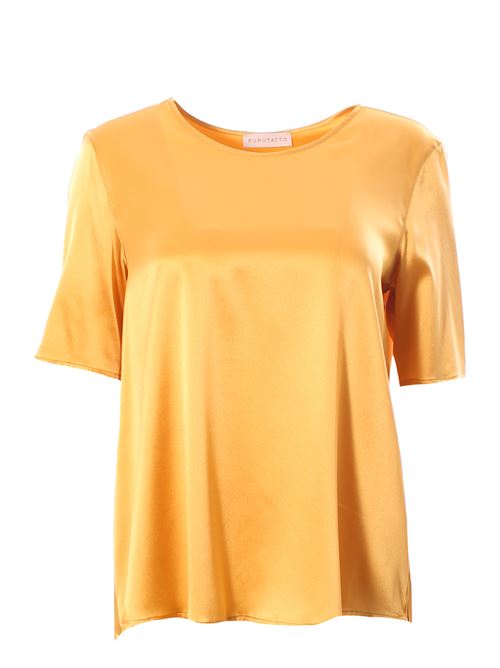 T-shirt in seta PUROTATTO | SS230281604702