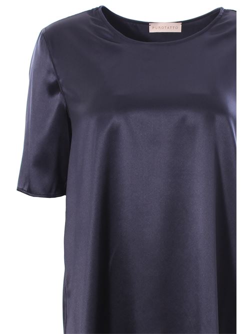 T-shirt in seta PUROTATTO | SS23028160480