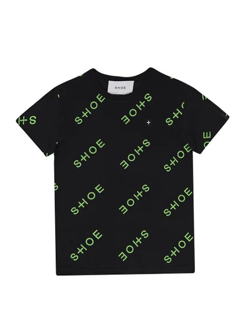 t-shirt girocollo in cotone SHOE | TIMMY2402-MLOGOBG