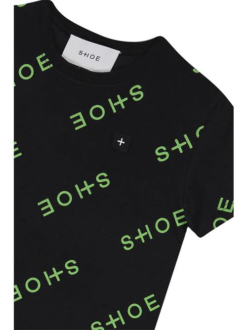 t-shirt girocollo in cotone SHOE | TIMMY2402-MLOGOBG
