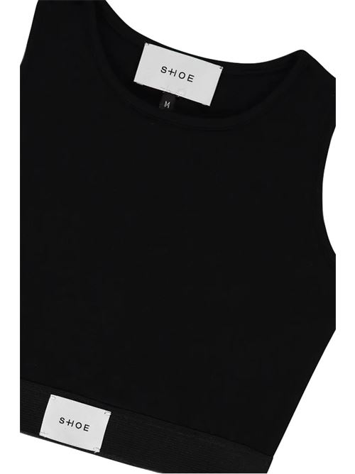 Top in cotone stretch SHOE | TRIXY2008-MBLACK