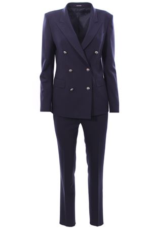 Tailleur doppio petto in fresco lana TAGLIATORE | T-PARIGI10BS340205UEB877