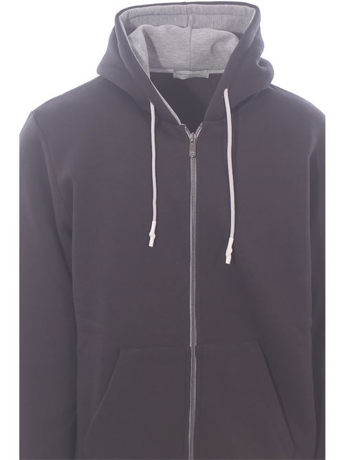 felpa marsupio full zip DETWELVE | CU-656P.TECKFERRO