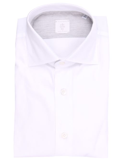 camicia spiga ton sur ton ELEVENTY | J75CAMH03TES0J10100