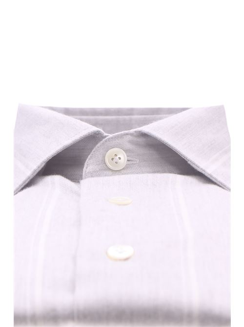 camicia a righe in flanella di cotone e lyocell ELEVENTY | J75CAMH03TES0J10313
