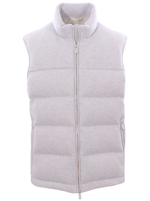 piumino smanicato in lana e cashmere ELEVENTY | J75GILI05TES0J14806