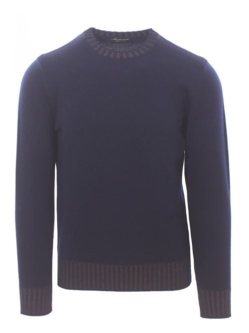 girocollo bordi vanisè in lana merino MONTEVERDI | 7122201