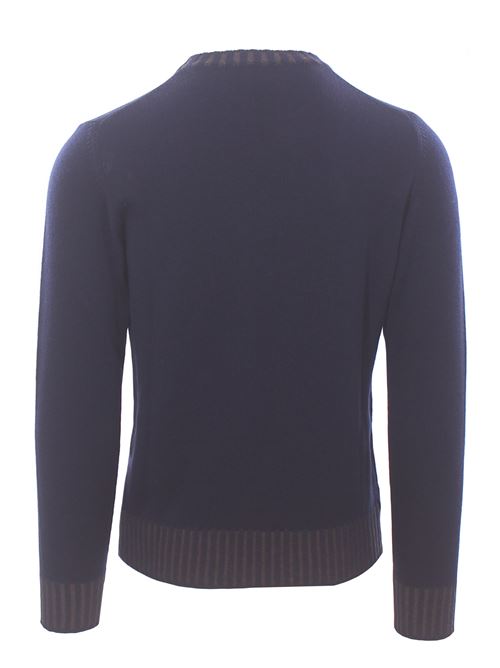 girocollo bordi vanisè in lana merino MONTEVERDI | 7122201