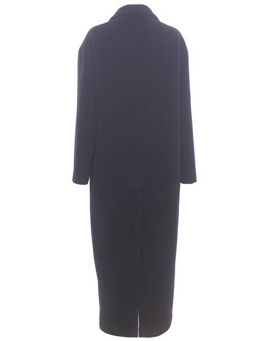 Cappotto lungo monopetto in lana e angora TAGLIATORE | CARINED70015UN1389