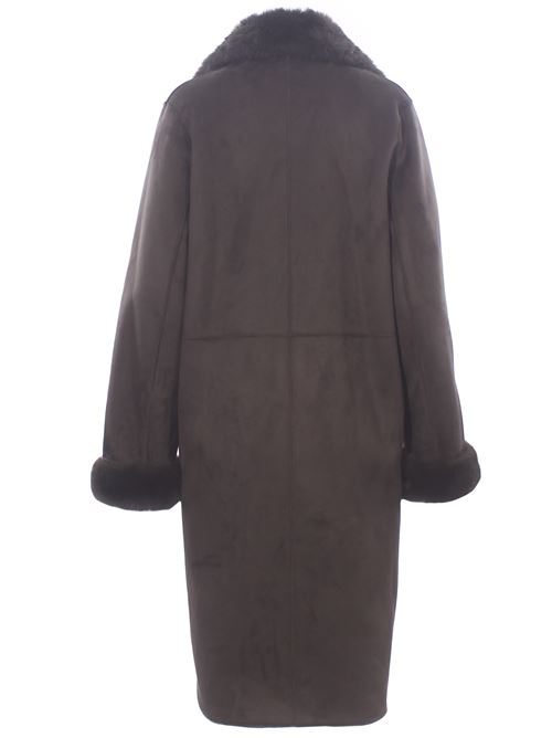 cappotto lungo effetto montone VLAB | FW4683640