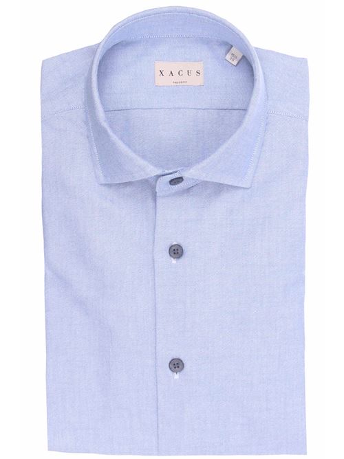 camicia oxford bottoni a contrasto XACUS | 71742MLBC748724