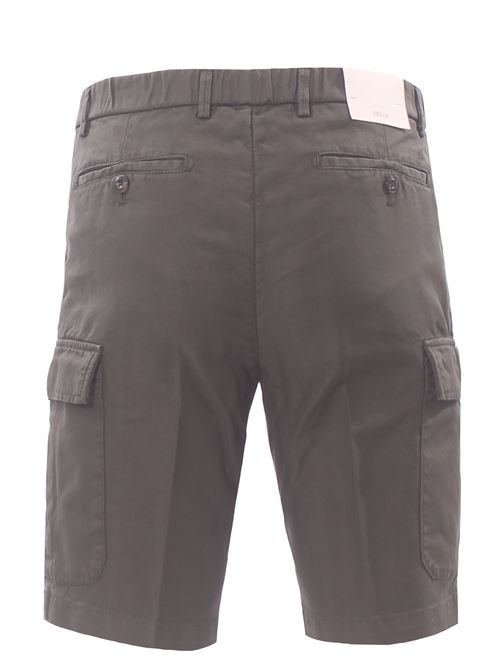 shorts cargo in cotone e lino spinato BRIGLIA | NEWPORT-540582