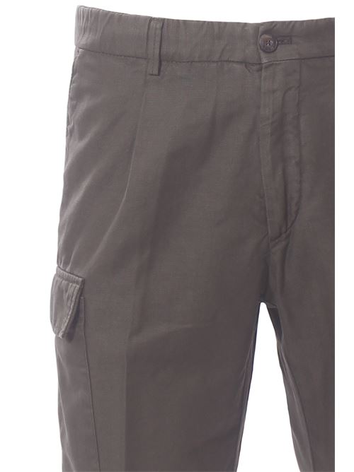 shorts cargo in cotone e lino spinato BRIGLIA | NEWPORT-540582