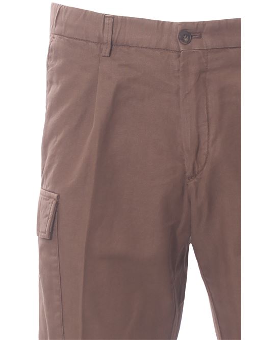 shorts cargo in cotone e lino spinato BRIGLIA | NEWPORT-540586