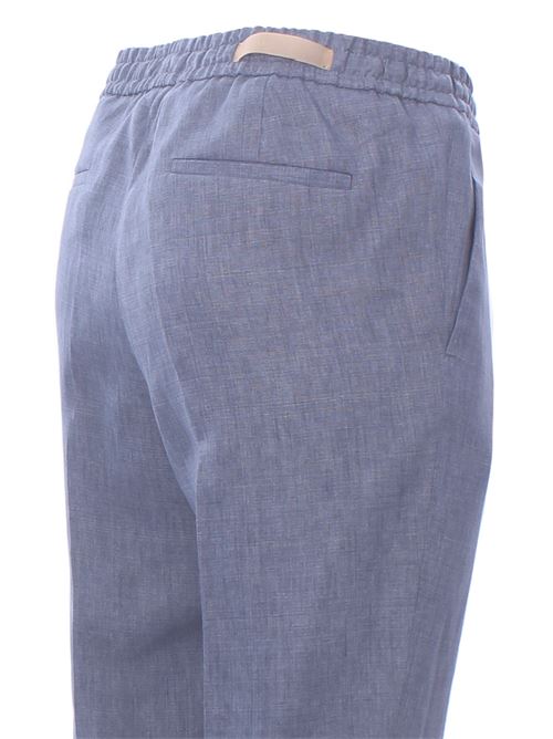Pantalone jogging in lino fiammato BRIGLIA | WIMBLEDONW32511800061