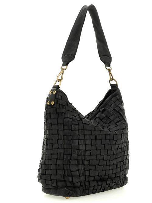 Borsa shopping edera in pelle di vacchetta intrecciata CAMPOMAGGI | C032772NDX2273C0001