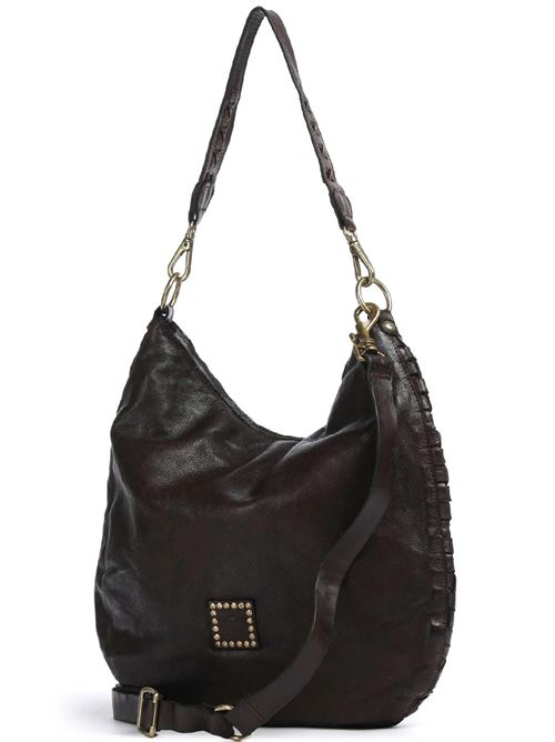 Borsa shopping edera in pelle di vacchetta intrecciata CAMPOMAGGI | C035990NDX2273C1501