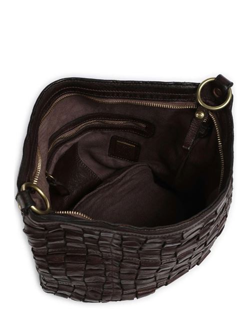 Borsa shopping edera in pelle di vacchetta intrecciata CAMPOMAGGI | C035990NDX2273C1501