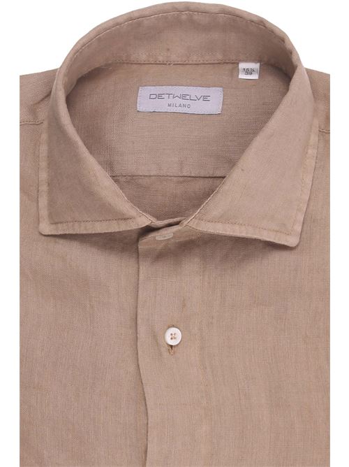 camicia in lino delavè DETWELVE | MD-38712