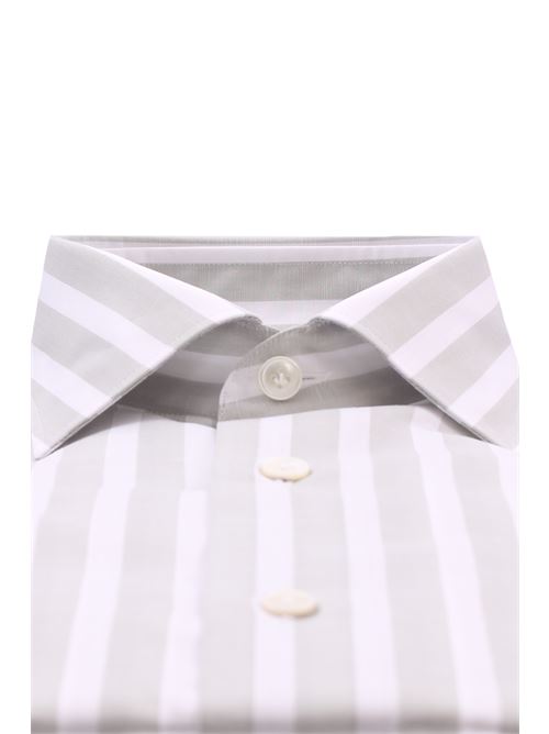 camicia in cotone e lino a righe ELEVENTY | K75CAMH03-TES0K15607-01