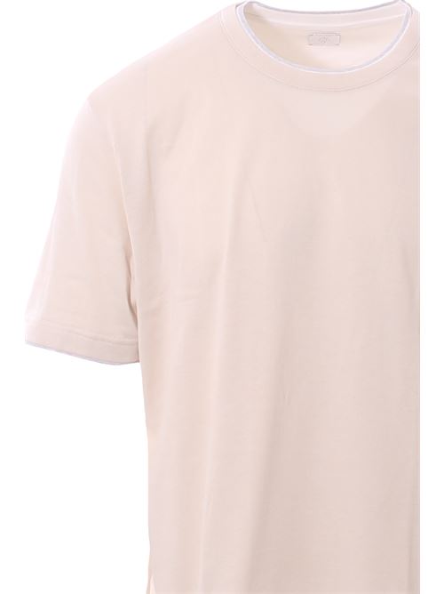 t-shirt in jersey effetto doppio capo ELEVENTY | K75TSHK02-TES0K266020113