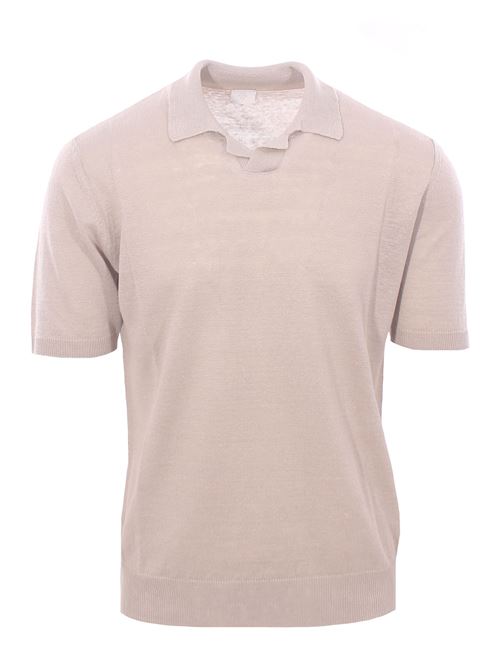 maglia polo collo bowling in lino ELEVENTY | K76MAGK61-MAG0K01002