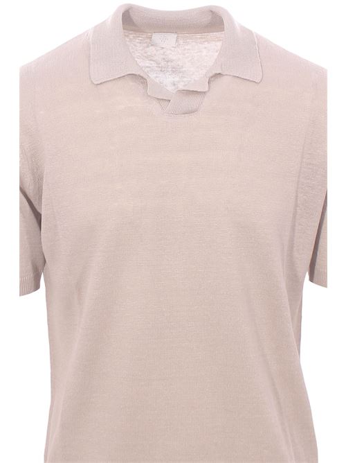 maglia polo collo bowling in lino ELEVENTY | K76MAGK61-MAG0K01002