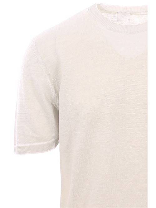 maglia effetto doppio capo in lino ELEVENTY | K76MAGK63-MAG0K02907-01