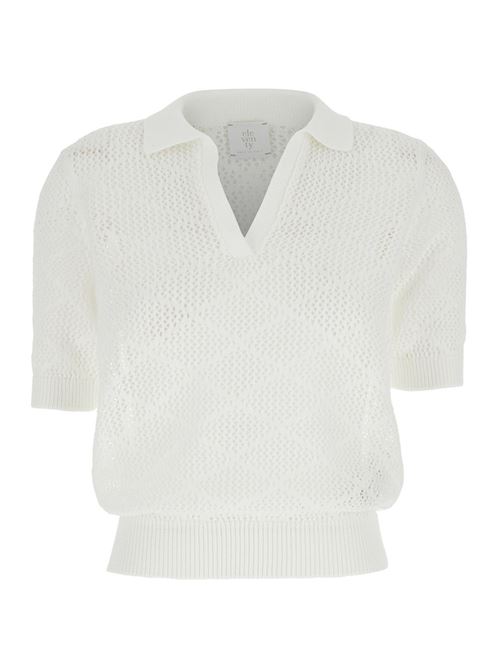 Maglia polo in cotone traforato ELEVENTY | K81MAGK07MAG0A04001N