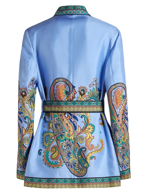 Giacca vestaglia in twill di seta ETRO | WRCA0017AK778X0885