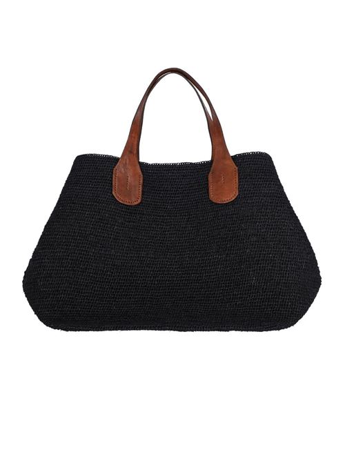 Borsa a mano in rafia IBELIV | RIOBLACK