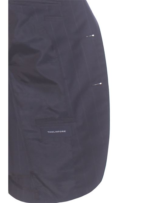 abito vesuvio gessato in tela di lana TAGLIATORE | 2SVS26A11-120007B277
