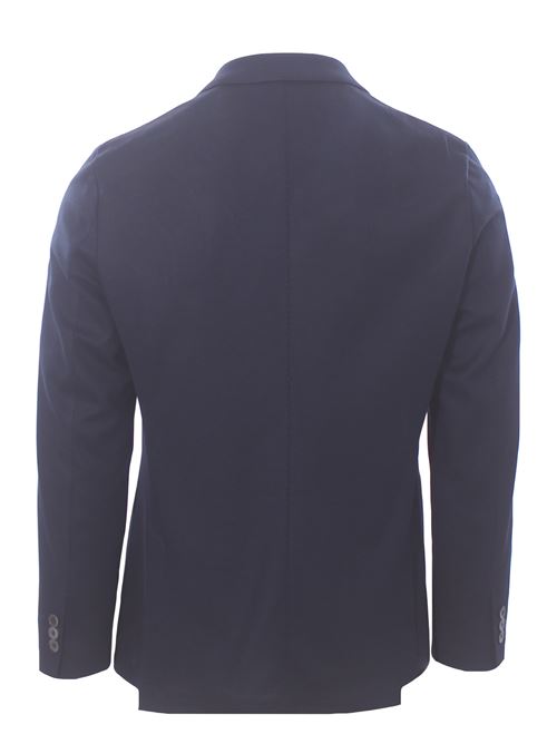 giacca zero gravity doppio petto in cotone piquet filo di scozia TOMBOLINI | G113-EYFPU780